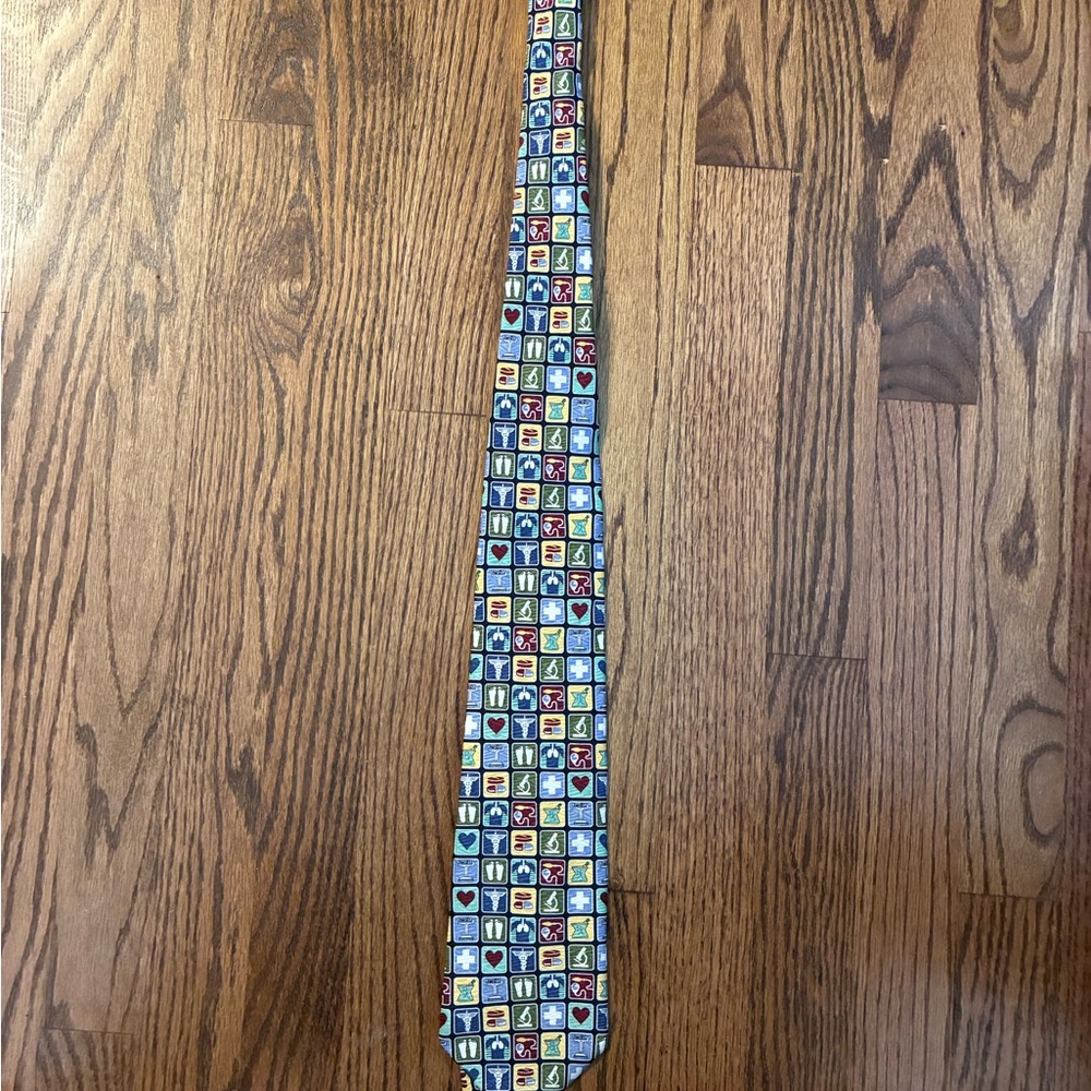 Healthcare Professionals Medical Novelty Men’s Tie Doctor, Nurse, APRN, PA, DO